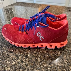 Size 10, gently used On Cloud-X womens sneakers.